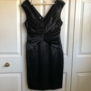 Silky Little Black Dress
